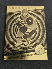 2018-19 Upper Deck Artifacts Clayton Keller #A-14 Bounty Unscratched Gold Aurum